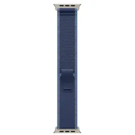 Apple Watch Ultra Trail Loop 49 mm Blau/Hellblau Titan Natur M/L