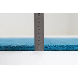 OTTO home Karchau Wollteppich 40 x 60 cm Blau