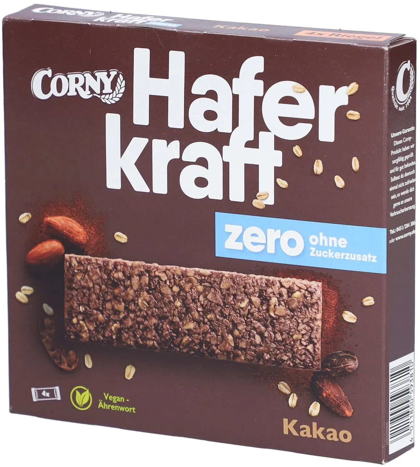 Corny Haferkraft zero Kakao