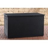 CLP Auflagenbox Comfy 150 - 5mm Polyrattan – schwarz