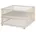 mit Matratze weiß/natur Premium Kollektion Gr 120x120