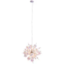 NÄVE Pendelleuchte »EXPLOSION«, ∅xH: 65 x 17,5 cm, Metall/Glas - bunt