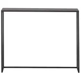 Industrielle Konsole schwarzes Metall L100 cm KARL