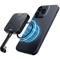 Fikwot FP70 Externe SSD 1TB, Magnetische Portable SSD, mit Magnetring, Bis zu 1050MB/s, USB-C 3.2 Gen2 Externe Festplatte SSD für iPhone 15/16 Pro Max, Android, Mac, PC, Tablet