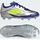 adidas F50 League MG/FG Kinder Silver Metallic/Solar Yellow/Lucid Blue 35