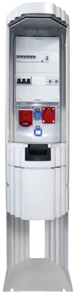GSAB Elektrotechnik Poller rund mit Sockel 36P1400MFP32162S