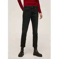 Pepe Jeans für Damen. PL204176XF1 Jeans Violett Schwarz (34/34), Lässig, Bio-Baumwolle, Nachhaltig