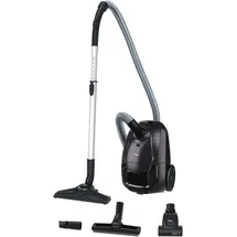 Hoover HE120PET Zylinderstaubsauger Parquet Schwarz