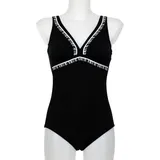 Sunmarin Badeanzug Damen Schwarz 46E