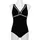 Sunmarin Badeanzug Damen Schwarz 46E