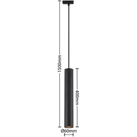 LINDBY Linaro 1 GU10 schwarz Metall