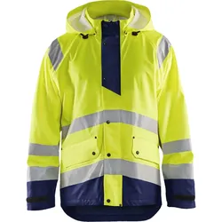 Warnschutz Regenjacke Level 1 "4323" - XS - gelb/marine