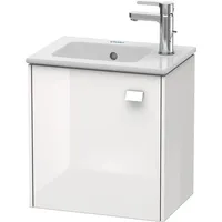 Duravit Brioso Waschtischunterbau BR4000L4343 420x442x289mm, Basalt Matt, Tür links