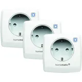 Homematic IP Smart Home 3er-Set Schaltsteckdose HmIP-PS-2