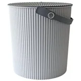 Hachiman Aufbewahrungseimer 33,8 x 33 x 31,2 cm 20-tlg. grau