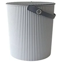 Hachiman Aufbewahrungseimer 33,8 x 33 x 31,2 cm 20-tlg. grau