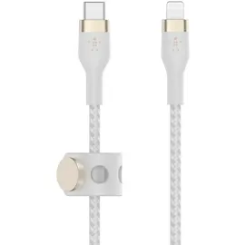 Belkin Pro Flex Lightning/ USB-C Kabel bis 15W mfi zertifiziert CAA011BT1MWH