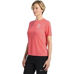 Jack Wolfskin Vonnan Graphic T W explore sunset coral (T0250) M