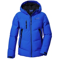 KILLTEC Jungen Steppjacke/Winterjacke mit Kapuze KOW 374 BYS QLTD neon blue, 116