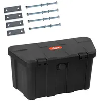 DEMA - Anhänger Deichselbox Anhängerbox Staukiste schwarz 150 kg