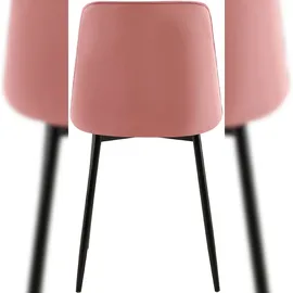 CLP Esszimmerstuhl Gifford Samtbezug I Küchenstuhl mit Rückenlehne