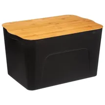 5five simply smart Simply Smart Aufbewahrungsbox 24 l 24-tlg. schwarz