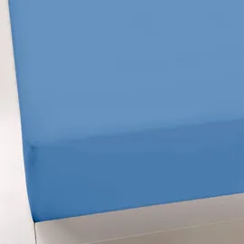 Bella Donna Jersey 120 x 200 - 130 x 220 cm azur