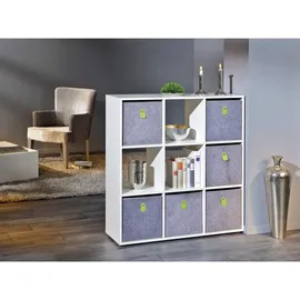 Interlink Cadore Raumteiler 105 x 33 x 109 cm Weiß