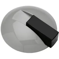 Hewi Bodentürpuffer 625, ø 85 mm, Anschlaghöhe 22, 5 mm, Polyamid felsgrau