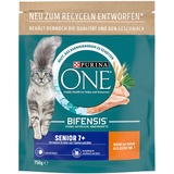 Purina ONE® Katzen-Trockenfutter Senior 7+ reich an Huhn und Vollkorn-Getreide 750,0 g