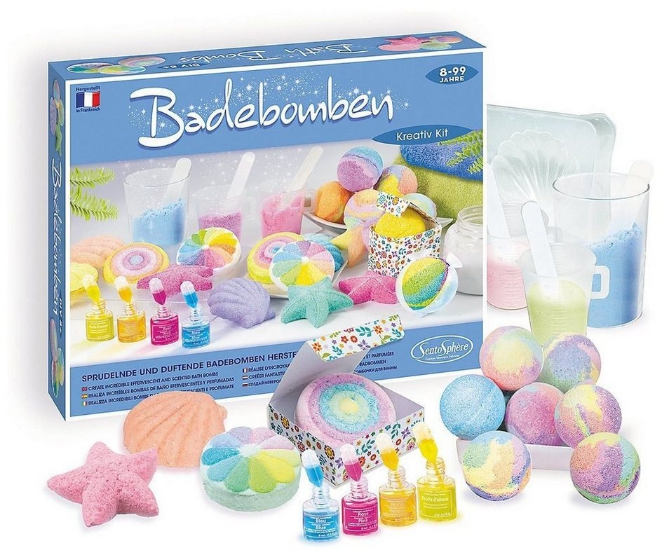 Preisvergleich Produktbild Kreativset Kreativ-Kit Badebomben bunt