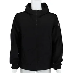 Colmar Übergangansjacke Fibers (aus Baumwolle, mit Kapuze) schwarz Herren