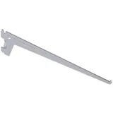 diy element-system gmbh DIY, Träger 10105 für Wandschiene,T 400mm grau, weißaluminium