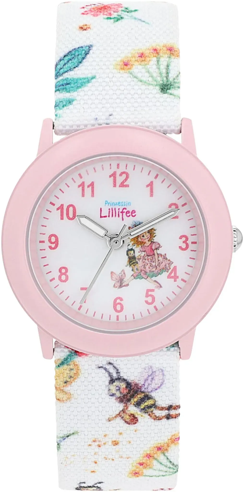 Quarzuhr PRINZESSIN LILLIFEE, bunt (bunt, weiß), Armbanduhren, Kinder, Armbanduhr, Kinderuhr, Mädchenuhr, ideal auch als Geschenk