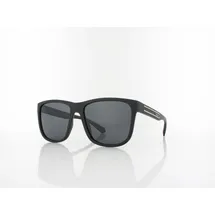 Polaroid PLD 2155/S Herren-Sonnenbrille Vollrand Quadratisch Kunststoff-Gestell, schwarz