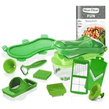 Genius Nicer Dicer Fun Croco 14-tlg.