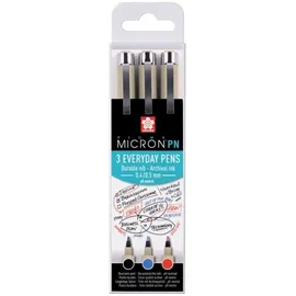 Sakura Fineliner Pigma Micron PN 3er Office-Set