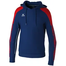 Erima Evo Star Junior Kapuzenpullover New Navy / Red 152 cm