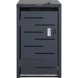 MCW Mülltonnenverkleidung E83 103 x 60 x 62 cm grau