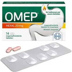 OMEP HEXAL 20 mg 14 St