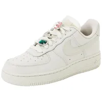 Nike Herren Air Force 1 Low Premium Sneaker, Light Bone Light Bone Kelly Green, 40.5 EU