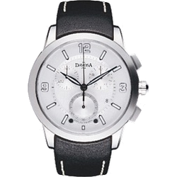 Davosa Quarz Kollektion Quinn Chronograph 162.460.14 - weiß,schwarz - 44mm