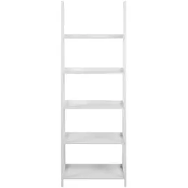 VCM Wally Bücherregal 63 x 40 x 180 cm Weiß