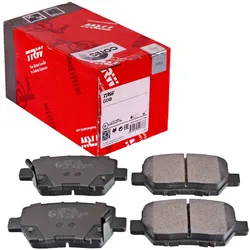 Trw Bremsbeläge Satz Hinterachse Passend Für Honda Legend Gdb3512: Bremsbelagsatz, Scheibenbremse Acura: 43022sja000 Acura: 43022sjae00 Acura: 43022sj