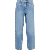 Comma, Barrel Leg Jeans blau 44