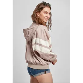 URBAN CLASSICS Ladies Crinkle Batwing Jacket - Rosa