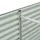 vidaXL Garten-Hochbeet verzinkter Stahl 320 x 80 x 81 cm Grau