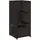 vidaXL Gartenschrank 50 x 55 x 115 cm Schwarz