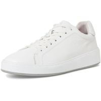 Marco Tozzi by Guido Maria Kretschmer Herren Sneaker flach aus Leder mit dicker Sohle, Weiß (White), 41 EU