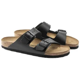 Birkenstock Arizona Naturleder schmal schwarz 35